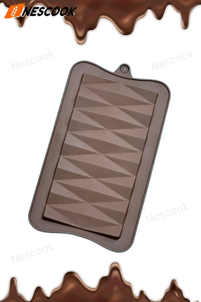 Neskuk قالب سيليكون للشوكولاتة على شكل حجر، قالب سيليكون للشموع والصابون والعطور، قالب ثلج