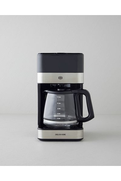 English Home Fkm 6010 Coffee Talks Intelligent Filter Coffee Machine 1.8L Black