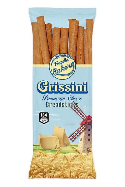 Frapella Grissini Trial Pack - Four Types and Galeta 70 Gr X 12 Pieces