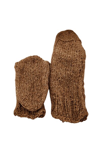 AbbasShop قفازات صوفية حقيقية محبوكة يدويًا، جوارب رجالية مصنوعة من الصوف الإ...