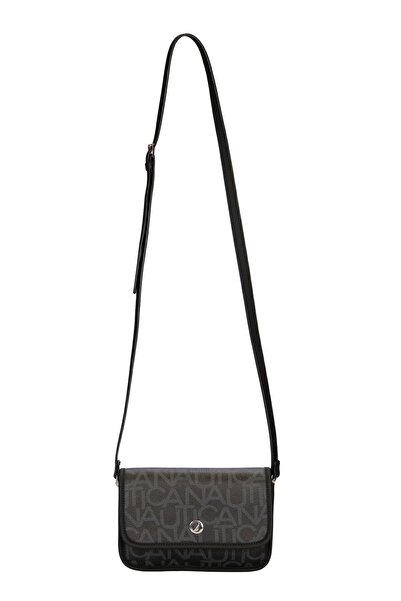 Nautica Sıyah-sıyah Kadın Postacı Çantası Cn4066t