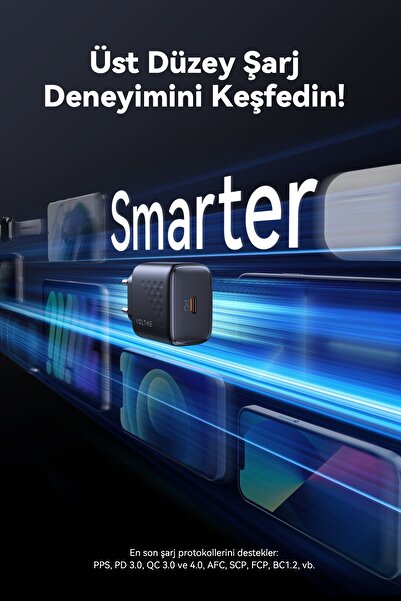 VOLTME V2017 Revo Siyah 20w C Şarj Aleti