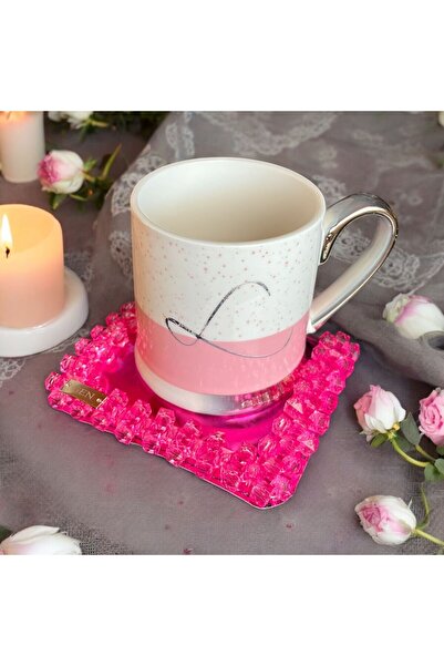 Gendesign KAHVE, ÇAY BARDAĞI İÇİN ÖZEL TASARIM BONCUKLU BARDAK ALTLIĞI