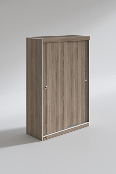 Kenzlife Gardırop Sürgülü Kapaklı Kapılı Karanfil120 Crd Gardolap Dolap