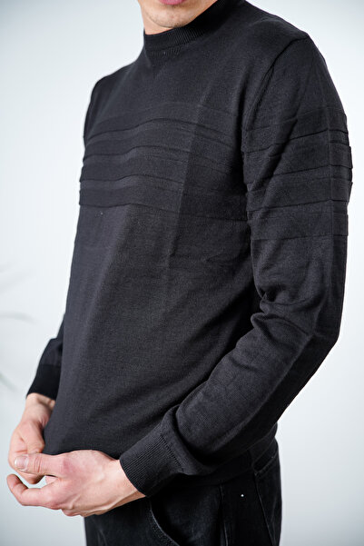 MODA ARPOL Kuşaklı Bisiklet Yaka Triko