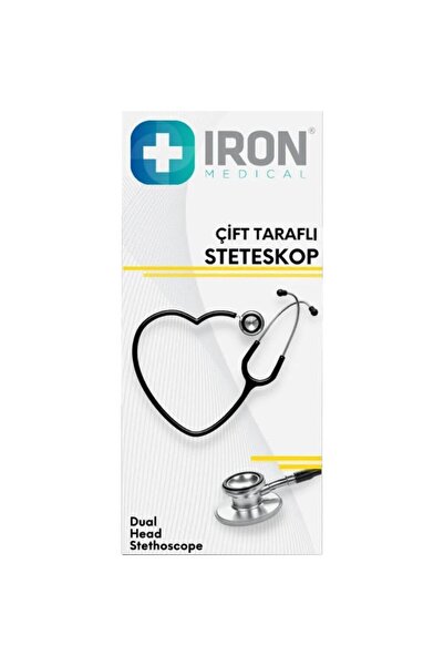 iron medical Steteskop Çift Taraflı