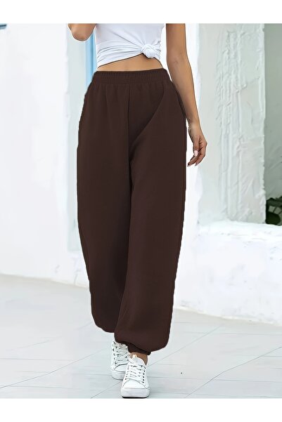 MODAVİBE ModaVibe Φούτερ Τζόγκερ με κανονική μέση γραμμή - Ύφασμα με 2 κλωστέ...