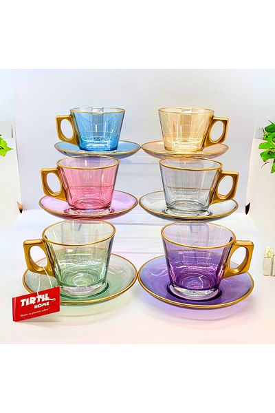 Tırtıl Home Züccaciye Vela Cup Set 195 ml
