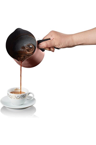 Generic ماكينة قهوة تركية أرزوم أوكا ريتش سبين إم OK0012، من الفولاذ المقاوم ...