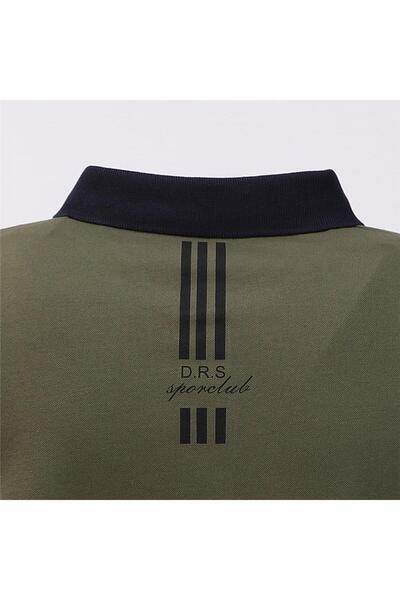 Dio Rise Ανδρικό κοντομάνικο μπλουζάκι πόλο λαιμόκοψη - PL-485 - Χακί