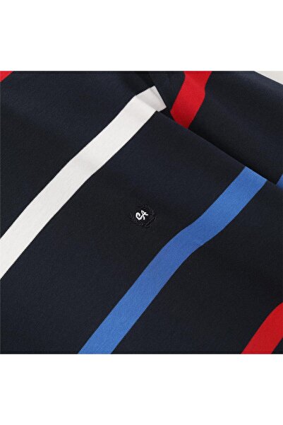 Dio Rise Ανδρικό μακρυμάνικο μπλουζάκι με λεπτή λαιμόκοψη - CZT-119 - Navy Blue - Saks