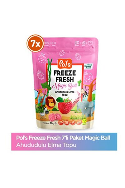 Pol's Freeze Fresh Magic Ball Ahududulu Elma 20 G X 7 Adet