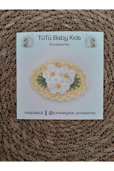 Accessories Daisy Sole Baby Buckle - Baby Girl with Less Hair and Snap Fastener (Single)