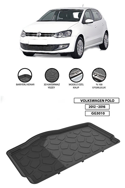 yücelotoaksesuar Volkswagen Polo 2012-2016 Bagaj Havuzu