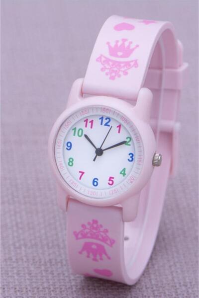 Saattino Prenses Tacı Analog 6-13 Yaş Çocuk Kol Saati St-303843