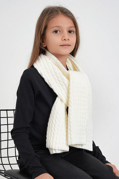 CHUBA Țesătură de păr pentru copii Chuba albă - Tricotaj Soft Key Weft Chkids107