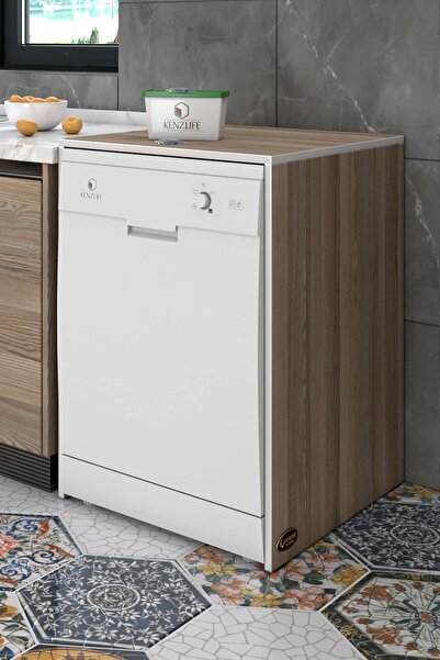 Kenzlife Bulaşık&Çamaşır&Kurutma Makinesi Dolabı Berfu Crd 90*70*60 Banyo Ofis