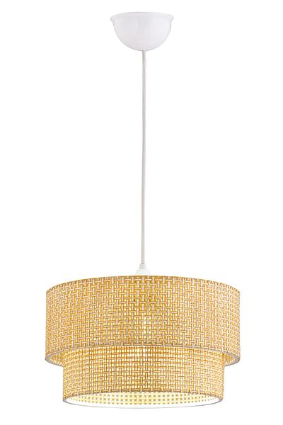 retro home design Modern Natural Hazeran Rattan 2 Tier Pendant Lamp Chandelier Living Room Kitchen Bedroom Chandelier