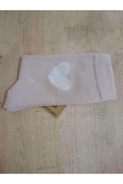 ENEFENDİ Șosete moale pentru femei, roz tricolor - bambus, cu sclipici, cu in...