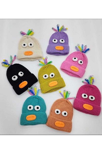Meri New Generation Colorful Fun Beanies