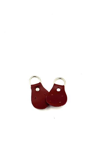 Lady Moss Claret Red D Ring Bag Accessory