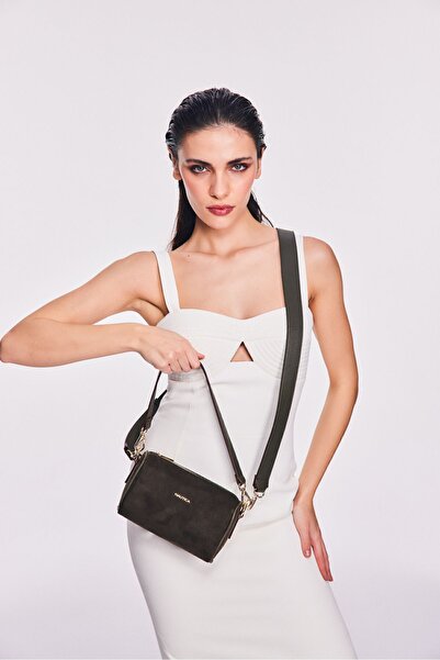 Nautica Women's Shoulder Bag Khaki - Cn6548t