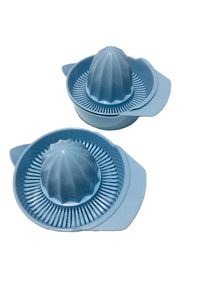 Kcrhome Blue Practical Mini Citrus 2-Pack Juicer