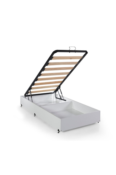 Ferramini Arabalı Yatak Uygun 18 cm Yükseklik Tek Kişilik Baza 90x190 cm