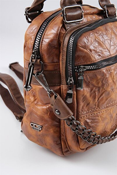 ÇÇS 17639 Γυναικείο σακίδιο ώμου και πλάτης