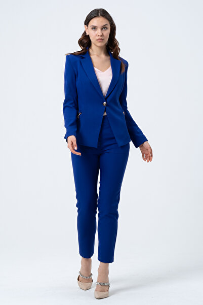 Shahiqa Metal Aksesuar Detaylı Ceket