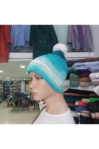 EFİL Knitted Pompom Beret