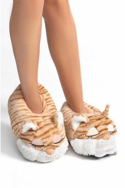 Twigy Pompik Women's Animal Slippers Yellow 36/41