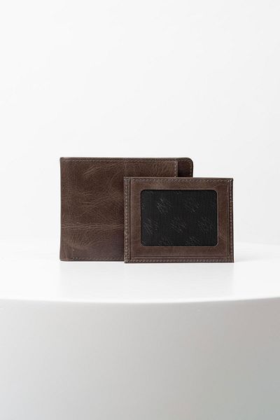 BAYDERİ Ανδρικό πορτοφόλι Wales Extra Card Holder από γνήσιο δέρμα