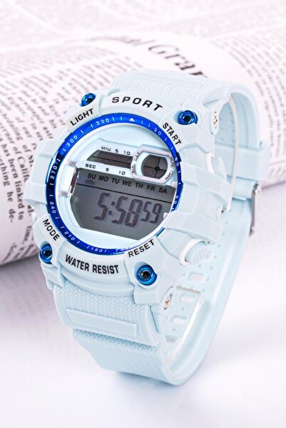 Saattino Silikon Kordonlu 3 atm Su Geçirmez Unisex Kız Erkek Çocuk Kol Saati ...