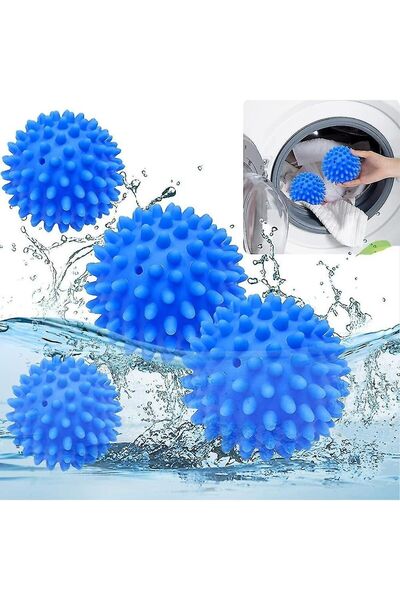 Duffa 2-Piece Hair Collector Anti-Wrinkle Clothes Dryer Ball