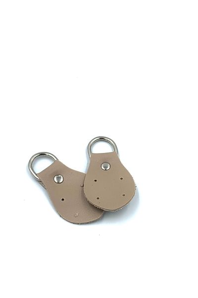 Lady Moss Beige D Ring Bag Accessory