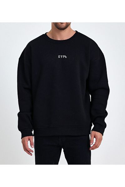 Uniquetex Принт с турска азбука - суитшърт Vek Turkish Oversize