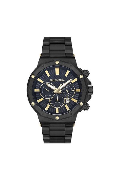 Quantum Hng1028.650 46 mm Black Men's Wrist Watch