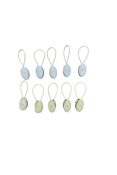 Şahinsoy perde 10 bucăți de blocare pentru perdele, magnet pentru perdele