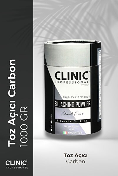 CLINIC PYROO Toz Açıcı Carbon (1 Kg)