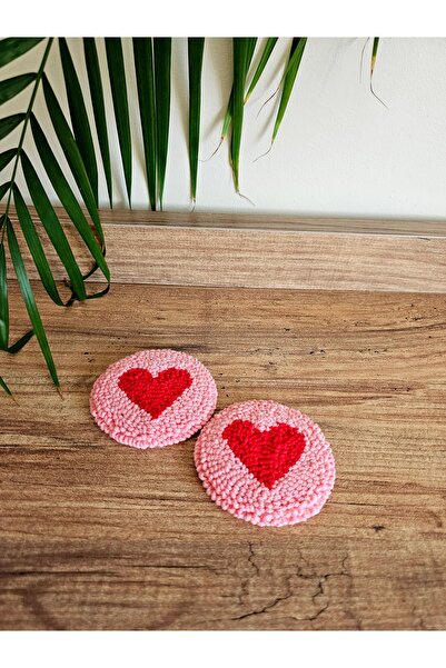 MAMS ACCESSORIES 2'li Punch Kalpli Bardak Altlığı Araba Aksesuarı Bardak Altl...