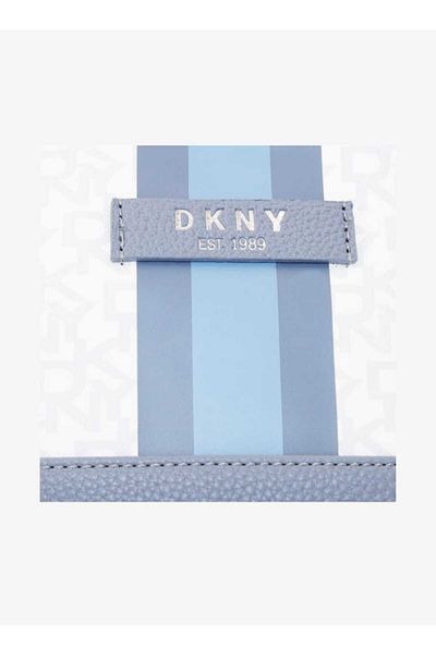 Dkny Monogram Print Pouch with Zip Closure - Set of 2