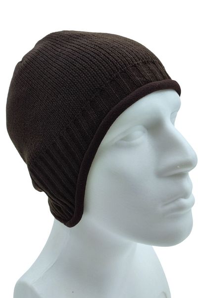 AXE SPORTSWEAR Brown Winter Beanie with Fleece Inside Soft Texture Earmuffs Winter Beanie