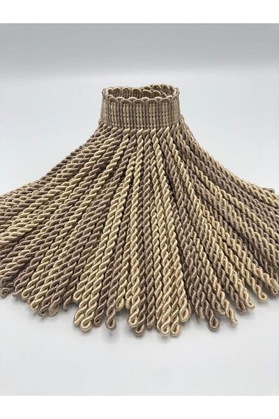 KATMERTEKS Bouillon Fringe 10 Meters Mink-Cappuccino Color