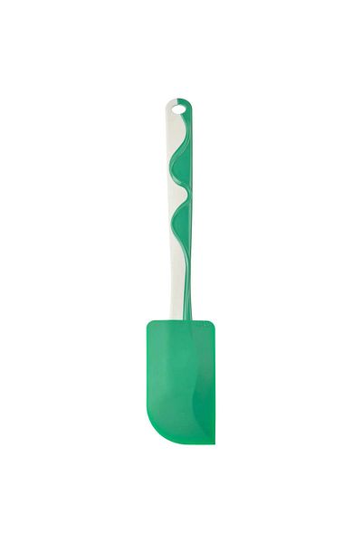 IKEA GUBBRÖRA spatula, green-white, 25 cm