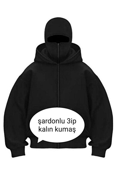 roofmen Ζακέτα με μάσκα χιονιού Ninja Unisex (OVERSIZE)