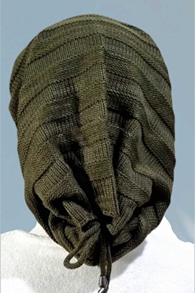 Trenderrs Чоловіча зимова в'язана шапка та шарф