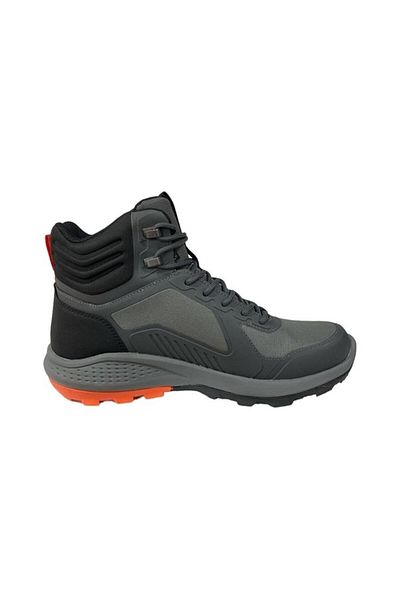 Lotto 3W Crowel High Wp 3Pr - Grey and Orange Shoes