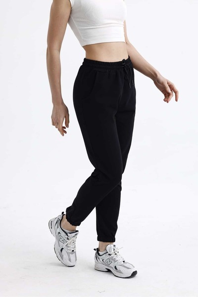 Butik UNİSEX 3 İPLİK ŞARDONLU PAÇA LASTİK DETAYLI EŞOFMAN