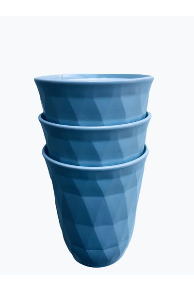 HOBBY LİFE 3-Piece Prism Cup 0.35 Liters / Gray